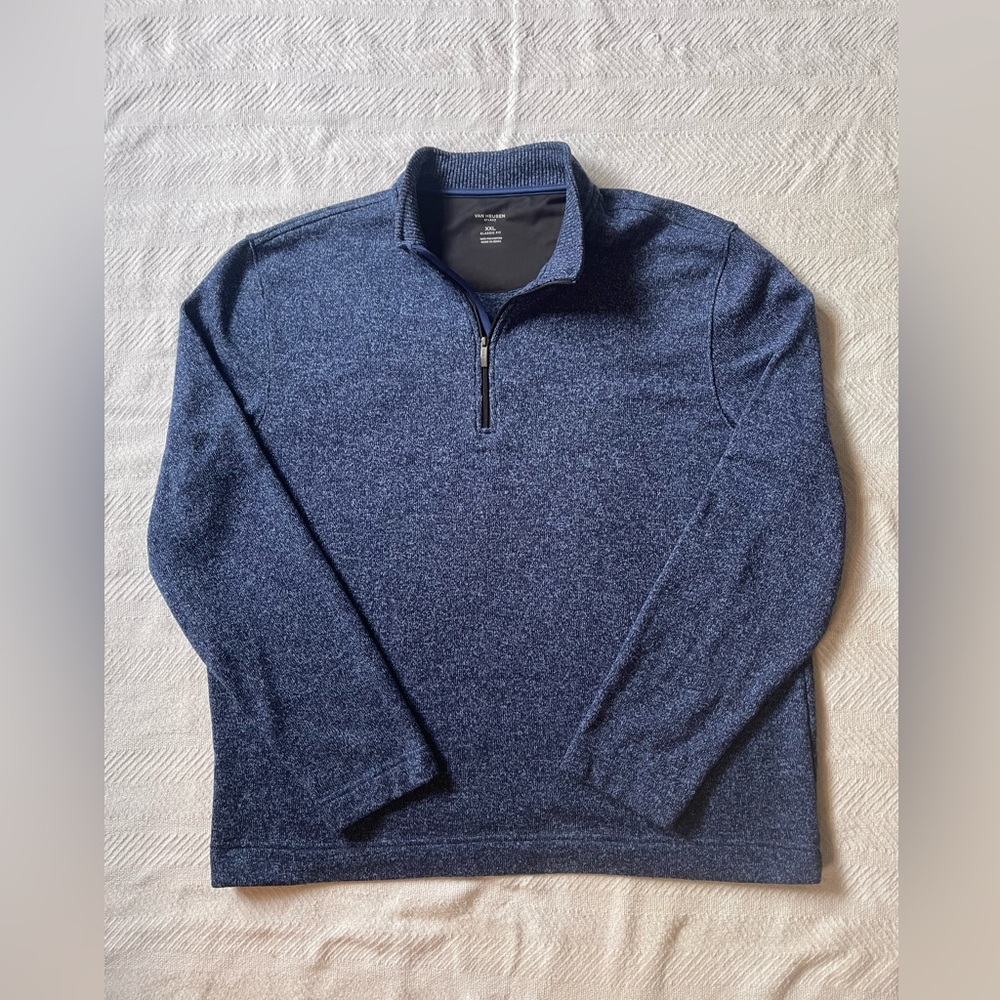 Van Heusen Men’s Sweater- Navy Blue